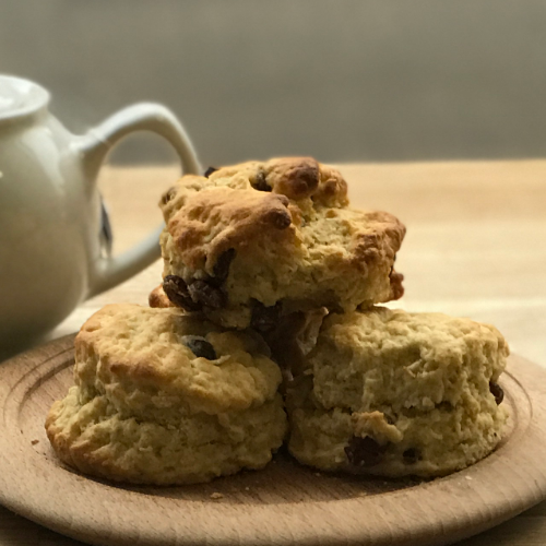 Scone - with butter & jam
